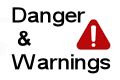 Upper Beaconsfield Danger and Warnings